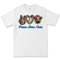 Peace Love Cows Premium Tee | Teevron