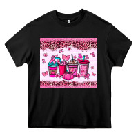 Black Breast Cancer coffee cups Heavy Core Tee - NancyCooperArtShop