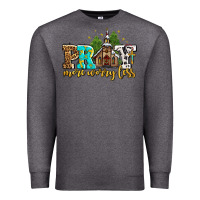 Charcoal Heather pray more worry less with church Premium Sweatshirt - AdoDesignShop