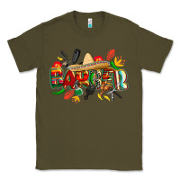 Army Green cinco de mayo barber Classic Tee - CowGirlArtShop