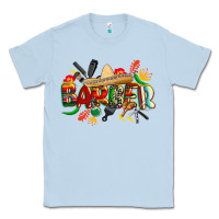 Dusty Blue cinco de mayo barber Classic Tee - CowGirlArtShop