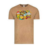 Vintage Camel school bus coffee cups Vintage Tee - OliviaCreatesArt
