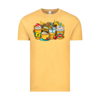 Vintage Mustard school bus coffee cups Vintage Tee - OliviaCreatesArt