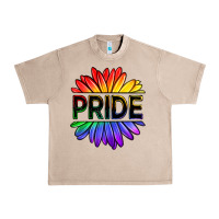 French Oak hippie pride sunflowers Urban Heavy Tee - OliviaCreatesArt
