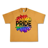 Peanut Butter hippie pride sunflowers Urban Heavy Tee - OliviaCreatesArt