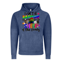 Vintage Denim I am the rainbow sheep of the family Vintage Hoodie - FaDigitalArtStudio