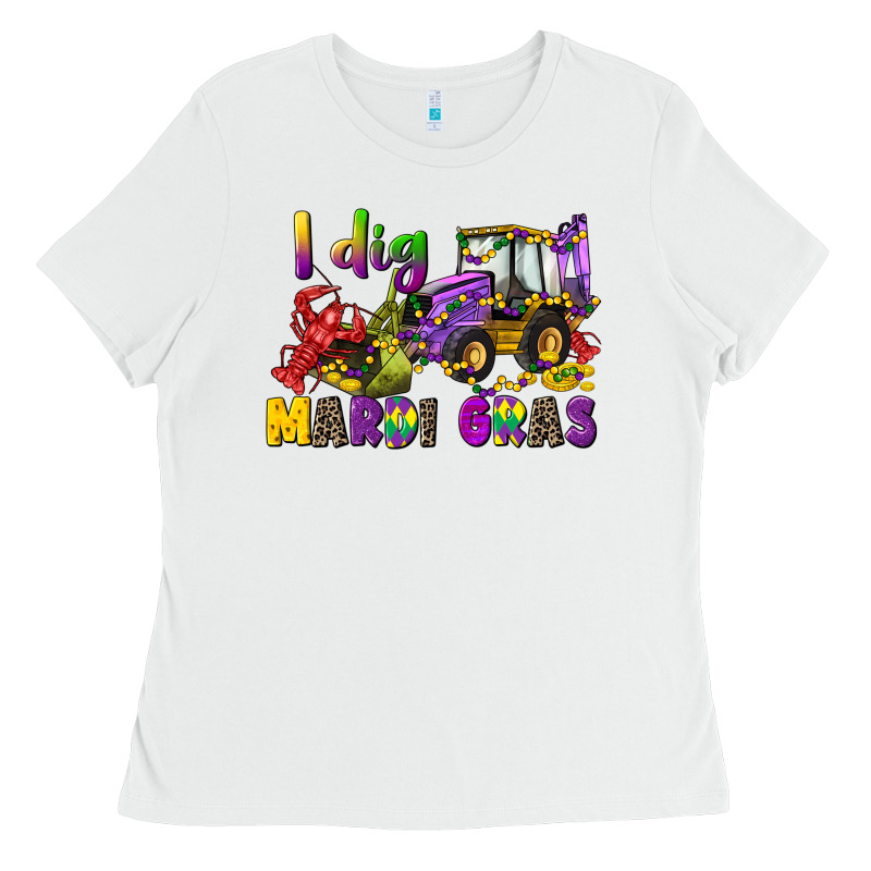 I Dig Mardi Gras Ladies Tee by CowGirlArtShop | Teevron