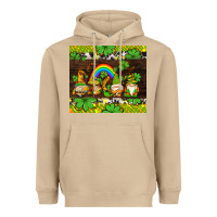 Mushroom western st patricks gnomes Heavyweight Hoodie - AdoDesignShop