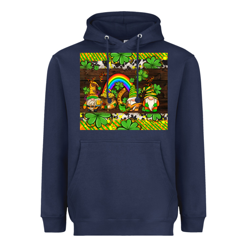 Western St Patricks Gnomes Heavyweight Hoodie by AdoDesignShop | Teevron