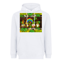 White western st patricks gnomes Heavyweight Hoodie - AdoDesignShop