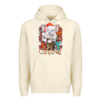 Sandshell merry Christmas pig Premium Hoodie - CowhideDigitalArt