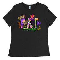 Black fat tuesday Ladies Tee - CowGirlArtShop