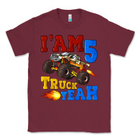 Burgundy i'am five truck yeah Classic Tee - Artiststas