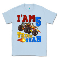 Dusty Blue i'am five truck yeah Classic Tee - Artiststas