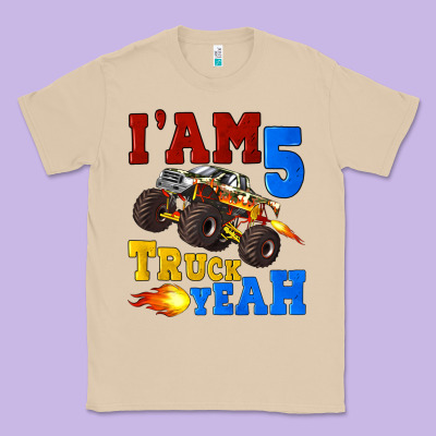 I'am Five Truck Yeah Classic Tee Designed By Artiststas