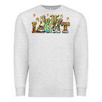 Oatmeal Heather be the light Premium Sweatshirt - AdoDesignShop