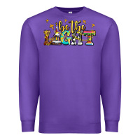 Purple be the light Premium Sweatshirt - AdoDesignShop