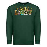 Sports Green be the light Premium Sweatshirt - AdoDesignShop