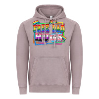 Vintage Zinc Free dad hugs pride Vintage Hoodie - FaDigitalArtStudio