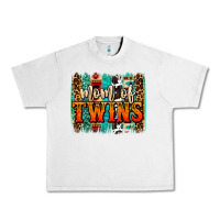 Lunar Rock mom of twins western brushstroke Urban Heavy Tee - OliviaCreatesArt