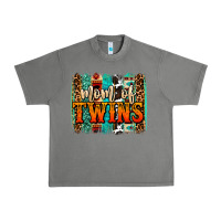 Tornado mom of twins western brushstroke Urban Heavy Tee - OliviaCreatesArt