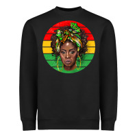 Black black women Heavyweight Sweatshirt - BarkalooDesign