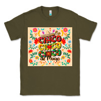 Army Green cinco cinco cinco de mayo Classic Tee - CowGirlArtShop