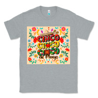Heather Grey cinco cinco cinco de mayo Classic Tee - CowGirlArtShop