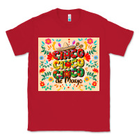 Red cinco cinco cinco de mayo Classic Tee - CowGirlArtShop