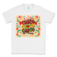 White cinco cinco cinco de mayo Classic Tee - CowGirlArtShop