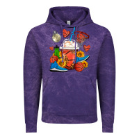Cloud Purple Basketball Frappe Coffee Vintage Hoodie - FaDigitalArtStudio