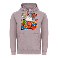 Vintage Zinc Basketball Frappe Coffee Vintage Hoodie - FaDigitalArtStudio