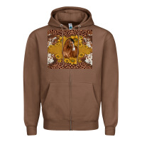 Chestnut horse Zipper Hoodie - BarkalooDesign