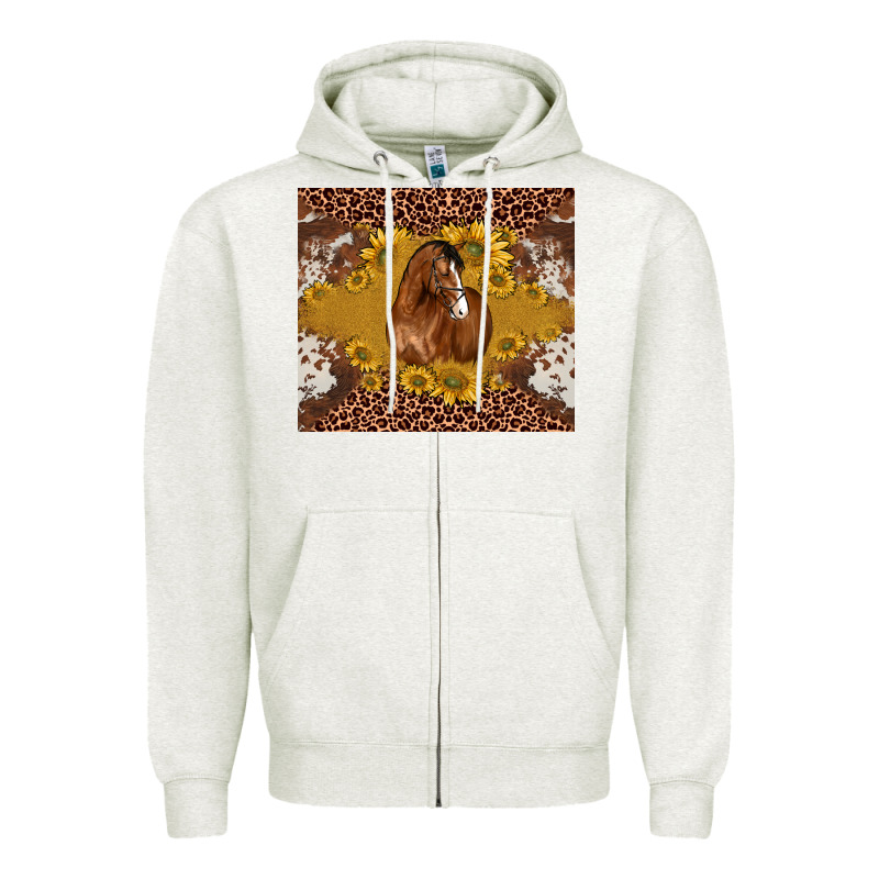 Horse Zipper Hoodie by BarkalooDesign | Teevron