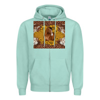 Seafoam horse Zipper Hoodie - BarkalooDesign