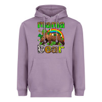 Lavender st patricks mama  bear Heavyweight Hoodie - AdoDesignShop