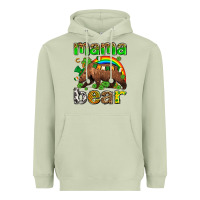 Matcha st patricks mama  bear Heavyweight Hoodie - AdoDesignShop