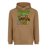 Toasted Coconut st patricks mama  bear Heavyweight Hoodie - AdoDesignShop