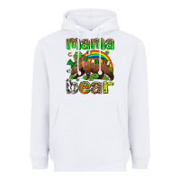 White st patricks mama  bear Heavyweight Hoodie - AdoDesignShop