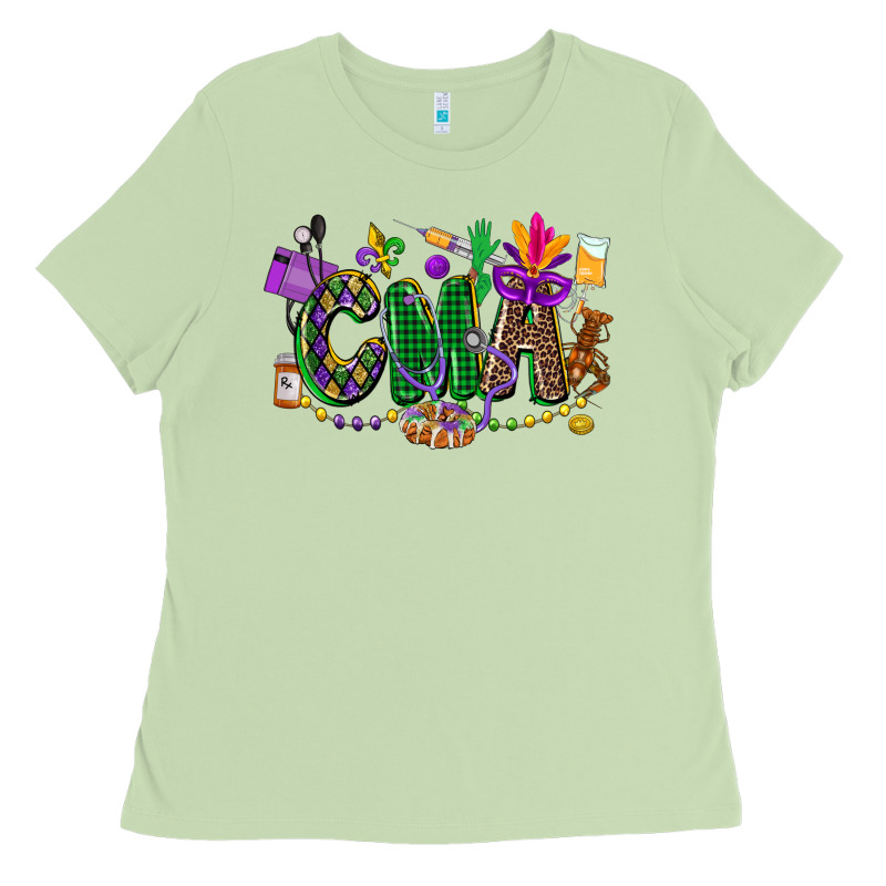 Cma Mardi Gras Cowgirl Ladies Tee by CowGirlArtShop | Teevron