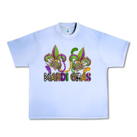 Grape Ice mardi gras skeleton hands  fleur de lis Urban Heavy Tee - OliviaCreatesArt