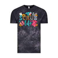 Cloud Black scrub life olivia Vintage Tee - OliviaCreatesArt