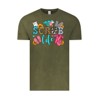 Vintage Olive scrub life olivia Vintage Tee - OliviaCreatesArt