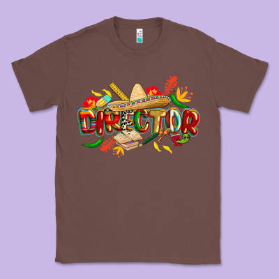 Cinco De Mayo Director Classic Tee Designed By Cowgirlartshop