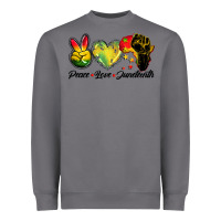Storm peace love juneteenth Heavyweight Sweatshirt - BarkalooDesign