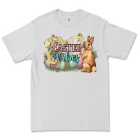 Dove Grey Easter vibes Easter Day Premium Tee - HowdyJamesFarm
