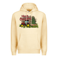 Pina Colada merry Christmas tractor tree Premium Hoodie - CowhideDigitalArt