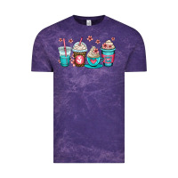 Cloud Purple mom fuel coffee cups Vintage Tee - OliviaCreatesArt
