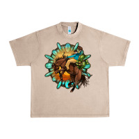 French Oak gemstone cowboy Urban Heavy Tee - OliviaCreatesArt