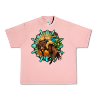 Salmon gemstone cowboy Urban Heavy Tee - OliviaCreatesArt